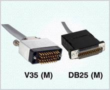Motorola / Codex Compatible Cables V.35 (M) / DB25 (M) 1' Cat. No. 951227-001
