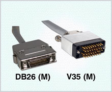 Motorola / Codex Compatible Cables DB26 (M) / V35 (M) Cat. No. 960812-015