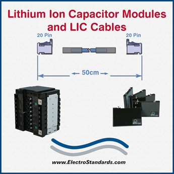 Lithium-Ion SuperCapacitor Cells, Modules, Cables & More