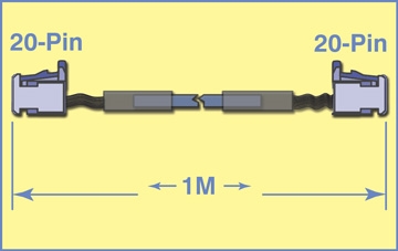 Module Master Controller Cable, 1M (JSR PCNM0017ZA)