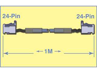 Cable for SuperCapacitor Host-Master Controller, 1 Meter, Catalog#989227-01M