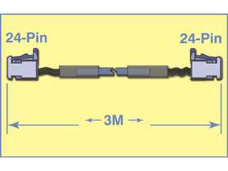 Cable for SuperCapacitor Host-Master Controller, 3 Meter, Catalog# 989227-03M
