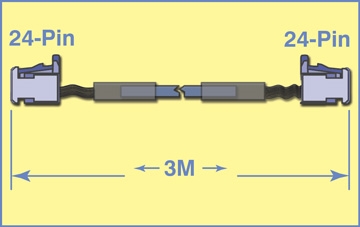 aster-Master Controller Cable, 3M (JSR PCNM0020ZA)