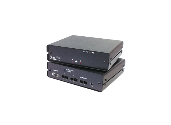 Catalog # 303181 - Model 4181 Auto Fallback SC Duplex 1300nm Fiber Switch with RS232 Remote
