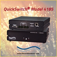 Model 4185 SC Duplex A/B Fiber Switch