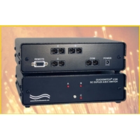 Catalog # 303186 - Model 4186 SC Duplex A/B/C Switch, RS232 Remote & Password Protection