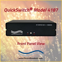 ST Duplex A/B Fiber Switch