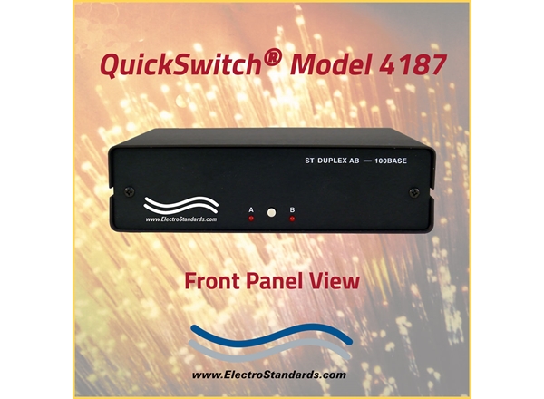 ST Duplex A/B Fiber Switch