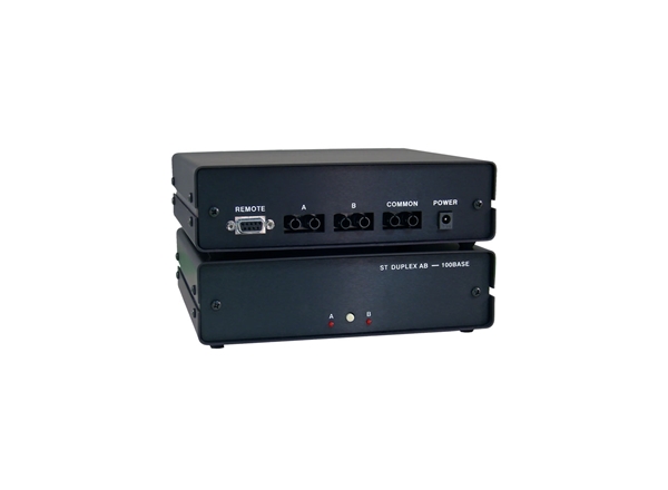 ST Duplex A/B Fiber Switch