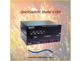 Switch/Converter Catalog # 303189 - Model 4189 4-Way Fiber
