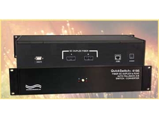 Switch/Converter Catalog # 303195 - Model 4195 SC Duplex to RJ45