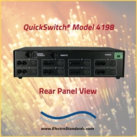Fiber Optic 8-Way Fiber Optic Switch Converter w/Remote