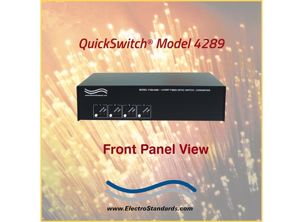4-Way Fiber Switch/Converter