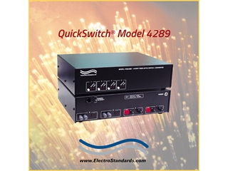 Switch/Converter Catalog # 303289 - Model 4289 4-Way Fiber 