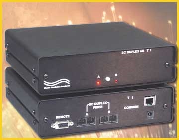 Fiber-to-T1 A/B Switch/Converter