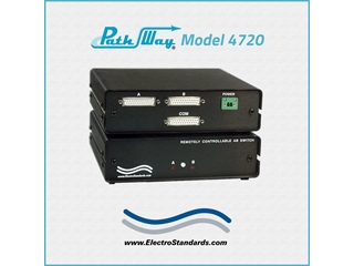 Catalog # 303720 - Model 4720 Remotely Controllable DB25 A/B Switch