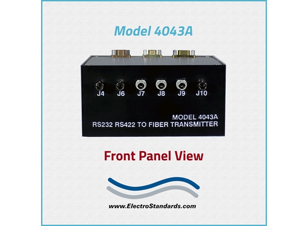 6-Channel Fiber Transmitter, Unidirectional Interface Converter