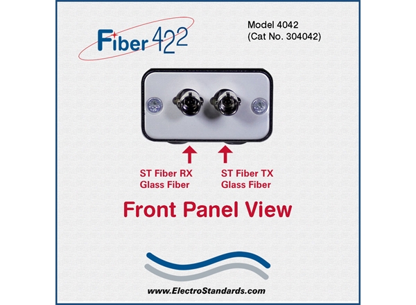 ST Fiber to RS422 Interface Converter