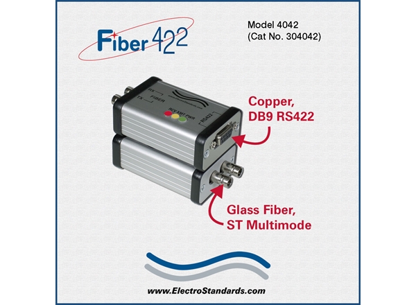 ST Fiber to RS422 Interface Converter