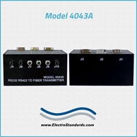 6-Channel Fiber Transmitter, Unidirectional Interface Converter