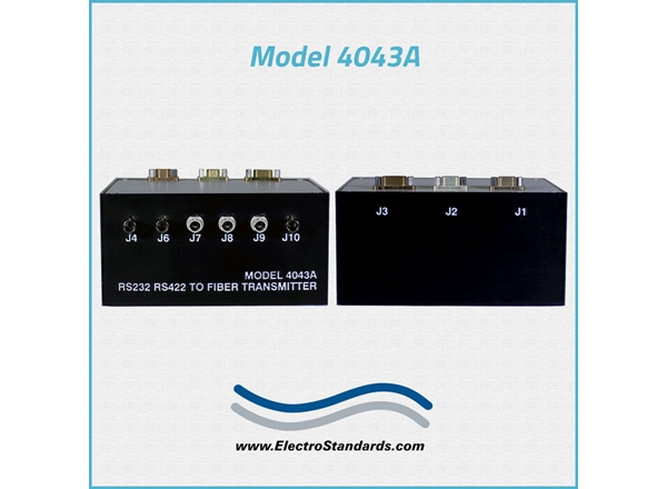6-Channel Fiber Transmitter, Unidirectional Interface Converter