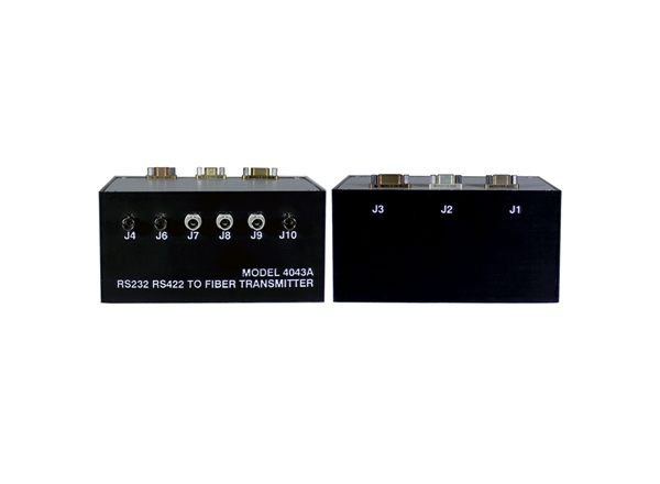 6-Channel Fiber Transmitter, Unidirectional Interface Converter