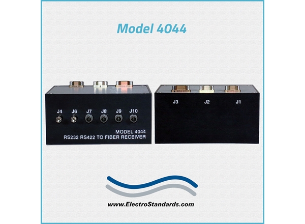 Model 4044 6-Channels Fiber Receiver, Unidirectional Interface Converter