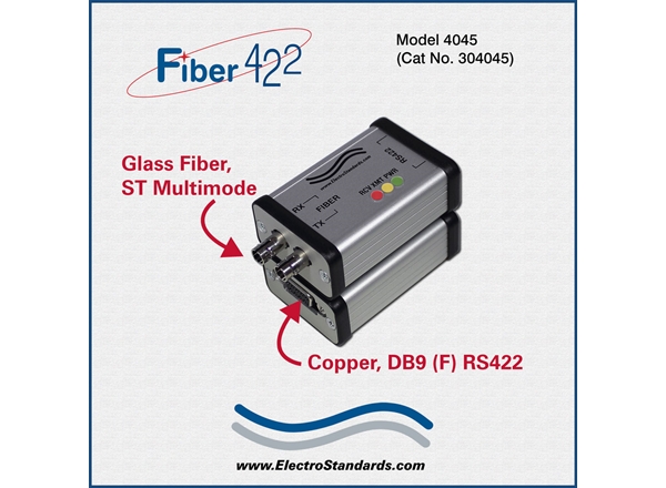 ST Fiber to RS422 Interface Converter