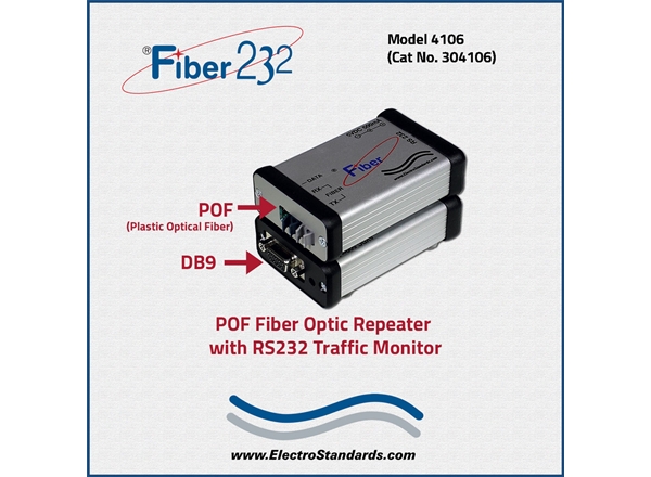 HP Fiber Repeater with Custom RS232 Monitor Port