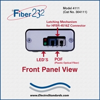 POF to Rs232 DB9 Port Converter, compatible with HFBR-4516Z