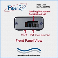 Model 4113 POF to RS232 DB9
