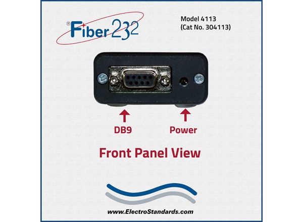 Model 4113 POF to RS232 DB9