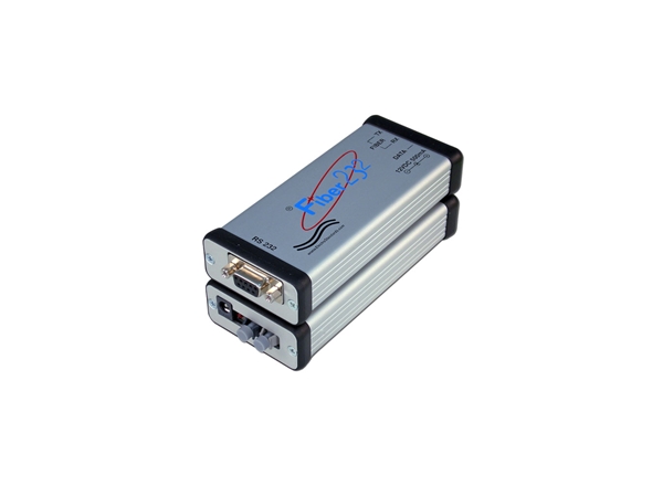 POF Fiber Repeater with RS232 Monitor Port