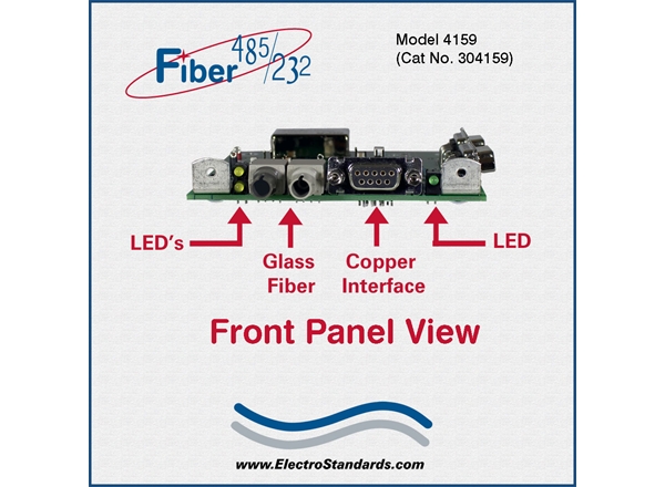 ST Fiber-to-RS485/422/232 Converter