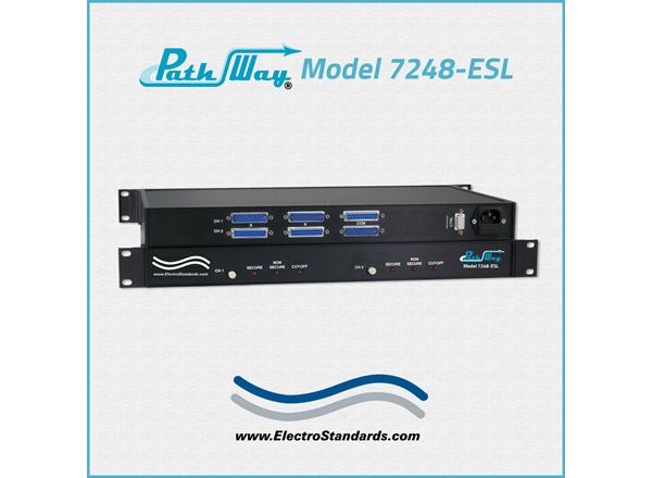 Model 7248-ESL 2-Channel RS530 A/B Switch with Cutoff