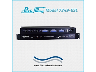Model 7249-ESL 2-Channel RS530/RJ45 Switch with Cutoff and Remote Control, Catalog # 304249-ESL