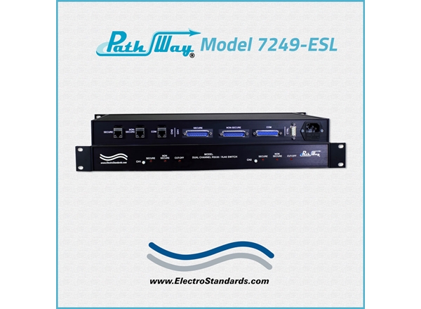 Model 7249-ESL 2-Channel RS530/RJ45 Switch with Cutoff