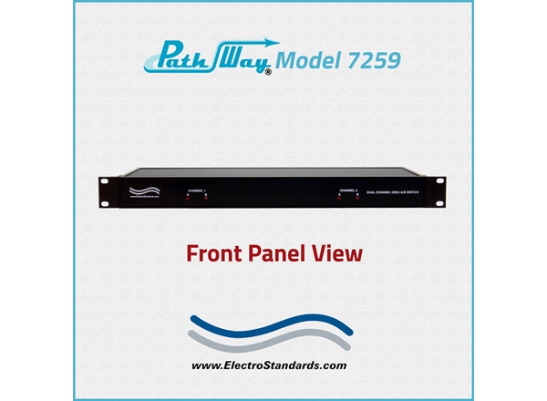 Catalog # 304259 - Model 7259 2-Channel Physical Layer Switch, RS530 AB, Auto Remote Control