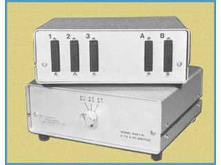 Catalog # 304280 - Model 8381 DB25 3 x 2 Matrix Switch