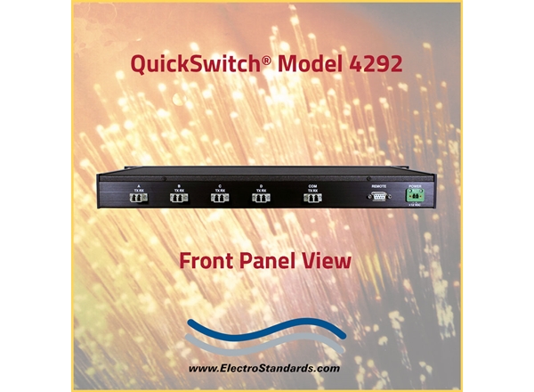 LC Duplex A/B/C/D/OFFLINE Fiber Switch
