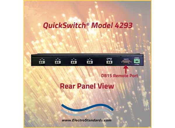 LC A/B/C/D/OFFLINE Fiber Switch with Keylock