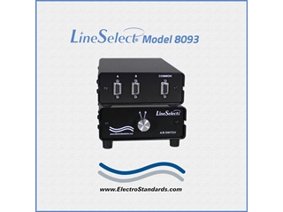 Catalog # 304390 - Model 8093 DB9 2-Position Switch, All Female Connectors