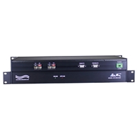 Model 4476 Red Box 2-Channel RJ45 Cat 6 Online/Offline Switch with Contact Closure and Position Feedback