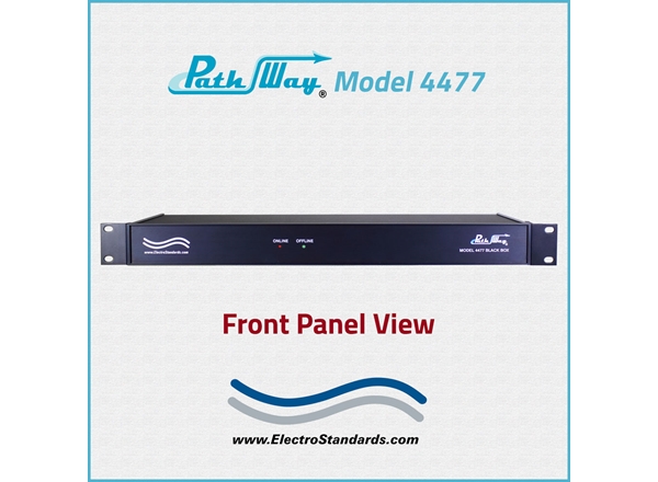 Black Box 1-Channel RJ45 Cat 6 Online/Offline Switch with Contact Closure and Position Feedback