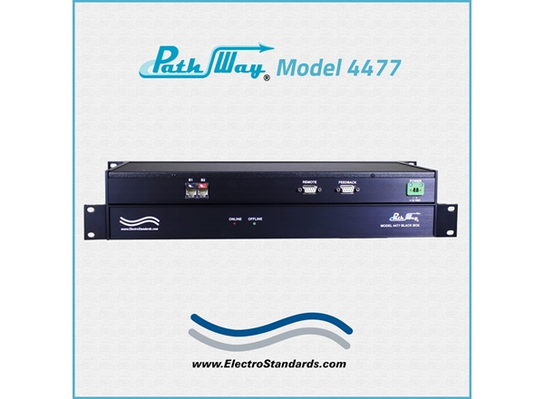 Black Box 1-Channel RJ45 Cat 6 Online/Offline Switch with Contact Closure and Position Feedback