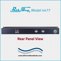 Black Box 1-Channel RJ45 Cat 6 Online/Offline Switch with Contact Closure and Position Feedback