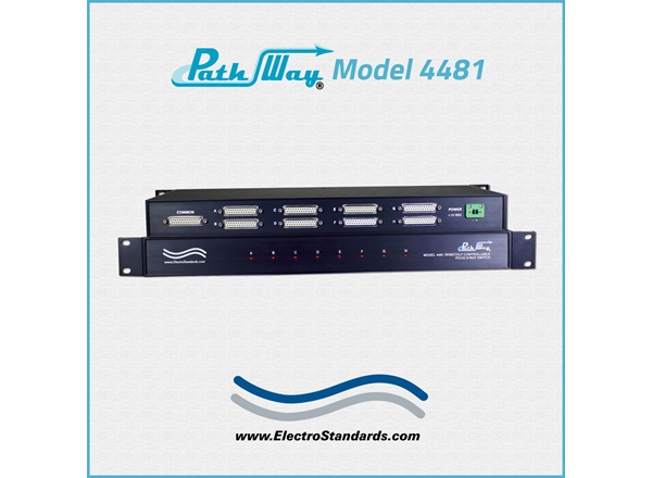 DB25 RS232 8-Way Switch, Exclusive Remote