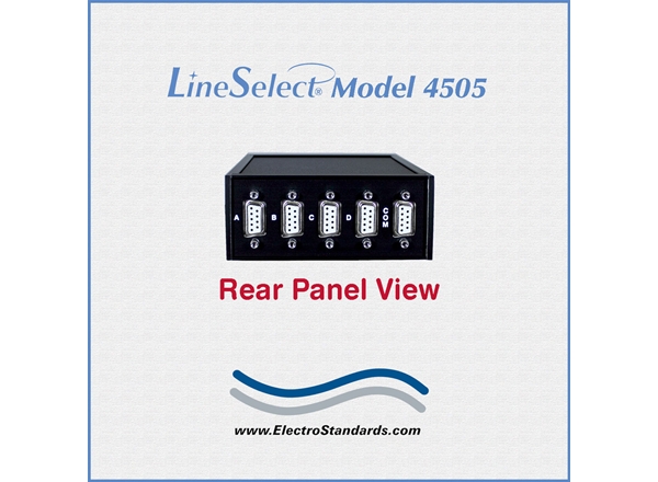 DB9 A/B/C/D Manual Switch