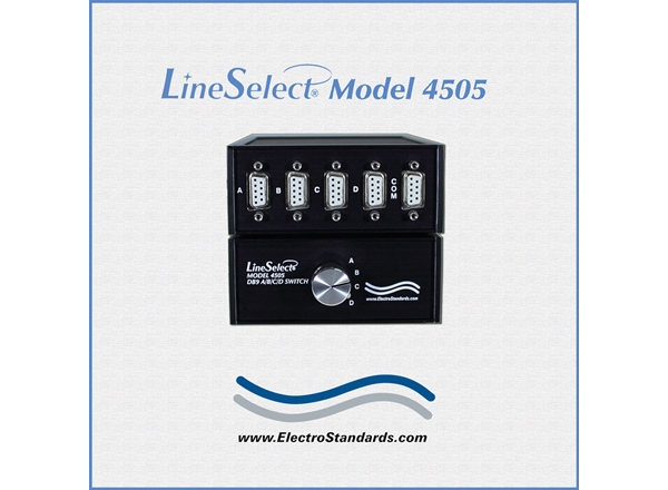 DB9 A/B/C/D Manual Switch
