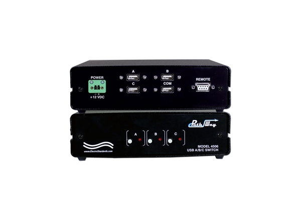 USB Type-A, A/B/C Switch, Remote